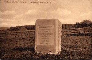 Vermont Bennington Molly Stark Marker