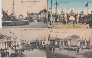 EXPOSITION CHARLEROI 1911 Belgium 25 Vintage Postcards (L5956)