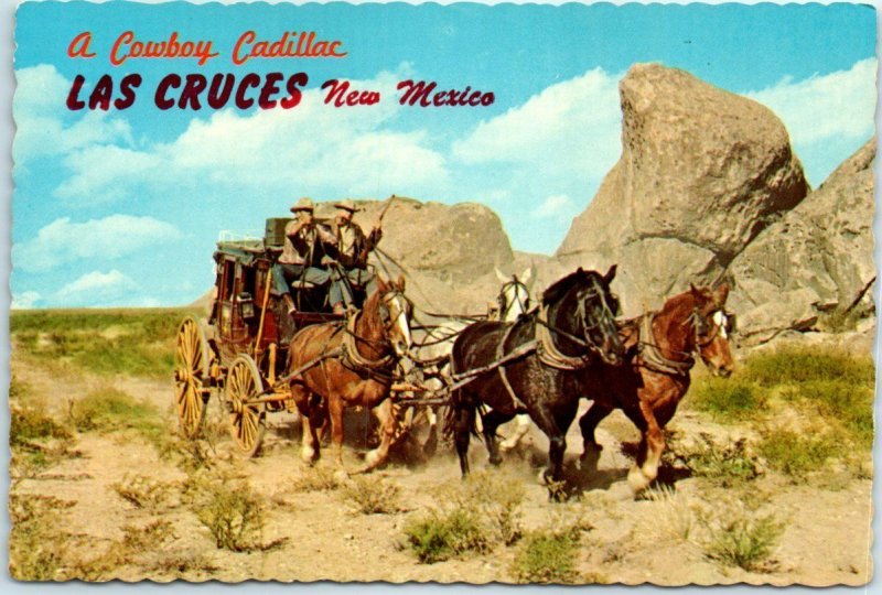 Postcard - A Cowboy Cadillac, Las Cruces, New Mexico 