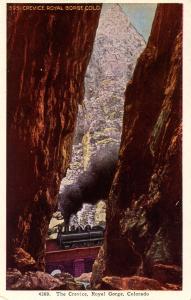 CO - Royal Gorge. Train, The Crevice