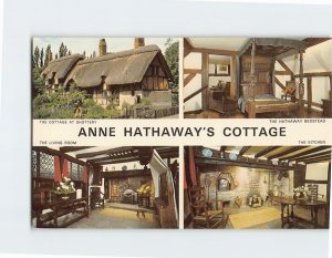 Postcard Anne Hathaway's Cottage, Shottery, England