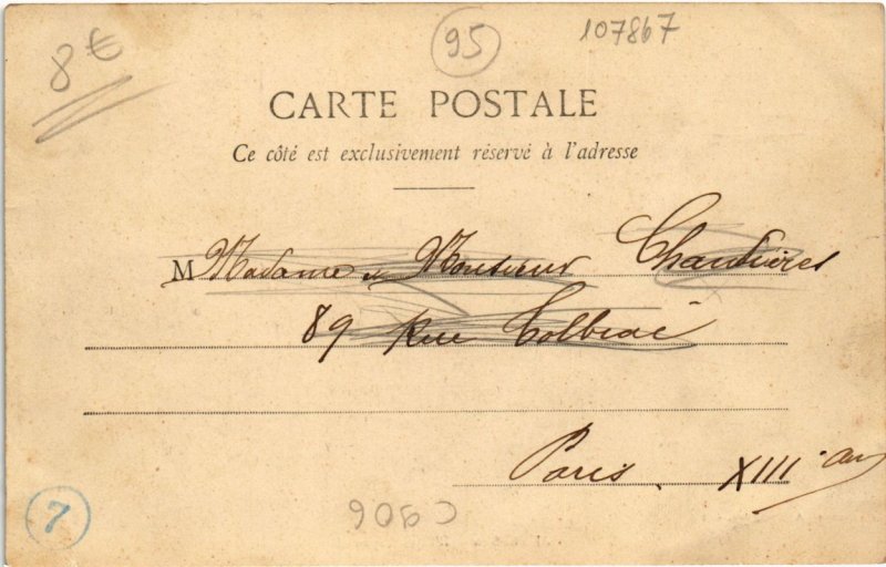 CPA AUVERS-sur-OISE - CHAPONVAL (107867)