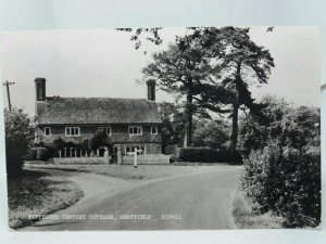 15th Century Cottage Sprays Bridge Farm Westfield Sussex Vintage RP Postcard