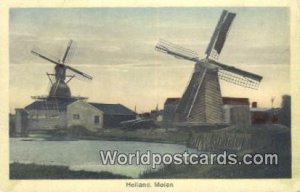 Molen Holland Netherlands Unused 