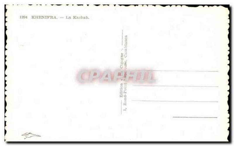 Old Postcard Khenifra Kasbah