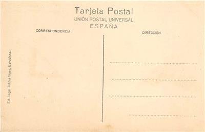 BARCELONA Paseo de Gracia Architect Antoni Gaudí Casa Milà Vintage Postcard