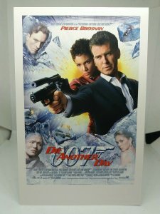 James Bond 007 Postcard US Postcard for Die Another Day 2002 Pierce Brosnan