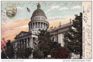 California Sacramento State Capitol 1909