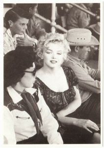 Marilyn Monroe in 1950s at a Rodeo Modern Postcard