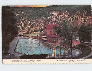 Postcard Evening at Hot Springs Pool, Glenwood Springs, Colorado