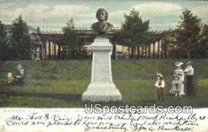 Branch Brook Park, Mendelssohn Statue in Newark, New Jersey