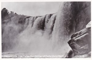 Kentucky Cumberland Falls State Park Close Uo Of The Falls Real Photo