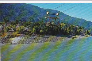 Canada Cable Car at Boston Bar Fraser Canyon British Columbia