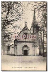 Postcard Old Boissy St Leger The Church Tincelin