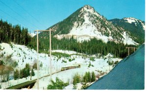 PC6684 RAILROAD TUNNEL THRU CASCADE MTS, WASHINGTON