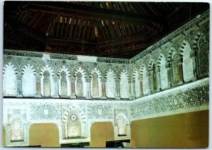 M-78381 Coffered Ceiling of the Synagogue Museo Sefardi Toledo Spain