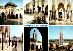 Dakar, Senegal  Africa  GRAND MOSQUE OF DAKAR  Mosquee~Religion  4X6 Postcard