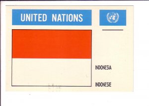 Indonesia, Flag, United Nations