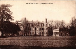 CPA CAUSSADE Chateau de Treillou (89646)