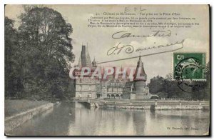 Old Postcard Chateau de Maintenon View taken on Piece of Water