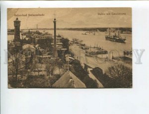 3174148 POLAND SWINEMUNDE Swinoujscie Lighhouse Vintage RPPC