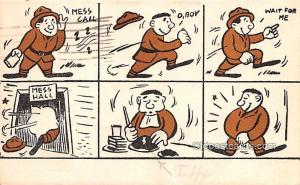 Mess Call Military Comic 1941 minimal corner wear, light postal marking on front