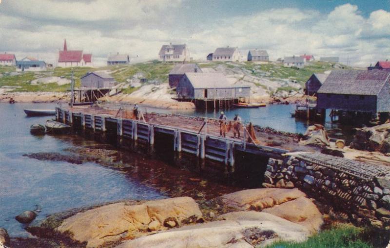 Peggys Cove NS, Nova Scotia, Canada - Color by Bureau of Information, Halifax