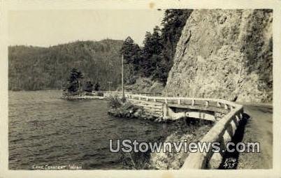 Real Photo - Lake Crescent, Washington