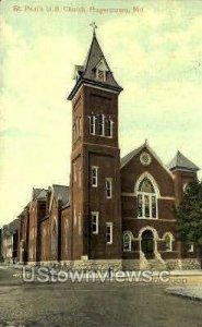 St. Paul's U.B. Church in Hagerstown, Maryland