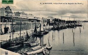 CPA ROYAN - Le Port et la facade du Port (481200)