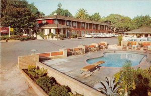 Monterey California Park Crest Motel Swimming Pool Vintage Postcard JI658021