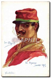 Old Postcard Fantasy Illustrator Dupuis Army Garibaldian Italy Italia