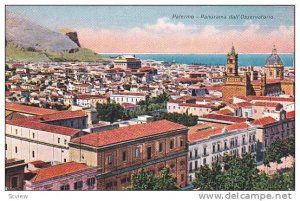 Panorama Dall'Osservatorio, Palermo (Sicily), Italy, 1900-1910s