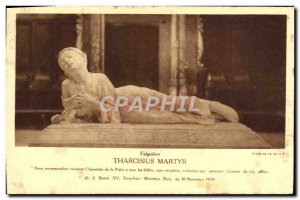 Postcard Old Falguieres Tharcisius Martyr