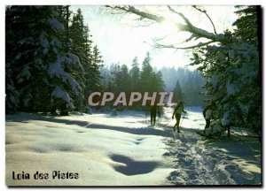 Postcard Modern Ski Trails of Far