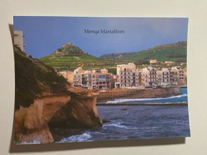 UNUSED PICTURE POSTCARD - GOZO MALTA  MENQA MARSALFORN (KK1858) 