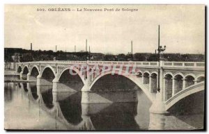 Old Postcard Orleans New Sologne Bridge