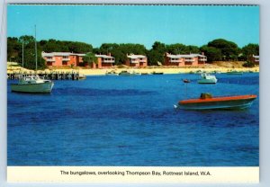 Rottnest Island Bungalows Thompson Bay Western Australia 4x6 Postcard