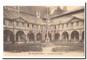 Sainte Anne d & # 39Auray Old Postcard Calvary and cloister