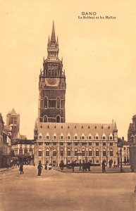 Le Beffroi et les Halles Gand Belgium Unused 