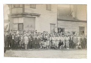 1911 Austin MN RPPC postcard Cover Baseball Team in street to PA E S Dinifee 