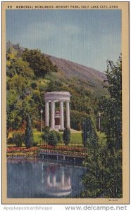 Utah Salt Lake City Memorial Monument Memory Park