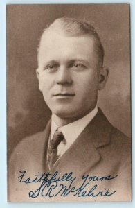 SAMUEL R. McKELVIE Political Advertising NEBRASKA GOVERNOR 1910s  Postcard