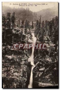 Postcard Old Surroundings of Luchon Cascade Tregon Deversoir Green Lake