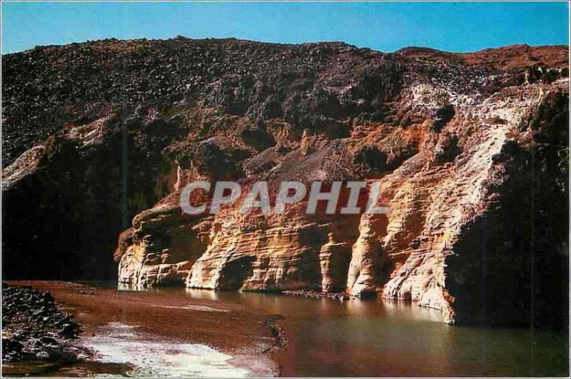  Lago moderno Assal djibouti de la Tarjeta Postal la agua caliente de las fuente