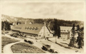 PC CPA US, WA, RAINIER NAT. PARK, PARADISE INN, REAL PHOTO POSTCARD (b6944)