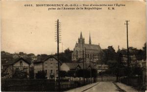 CPA  Montmorency (S.-&-O.) - Vue d'ensemble sur l'Église prise de...   (290584)