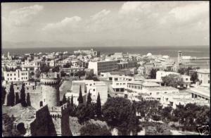 greece, RHODOS RHODES RODI, Town View (1950s) RP