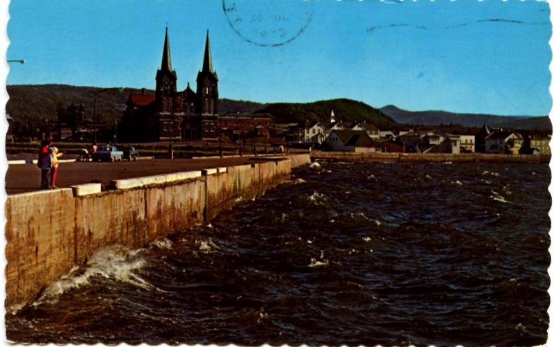 Canada - Quebec, Gaspe. Ste Anne des Monts by the Sea