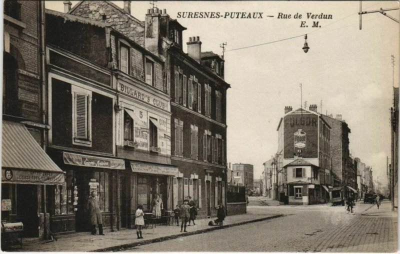 CPA SURESNES-Puteaux - Rue de Verdun (44381)